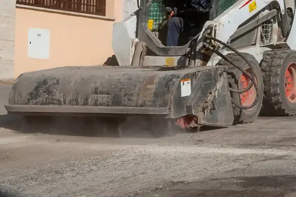 Parking lot cleaning & line painting image